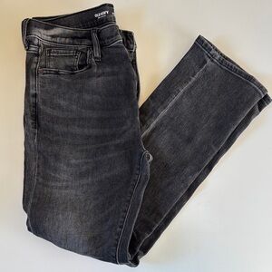 2 for $30! Old Navy Kids Black Slim Straight Cut Jeans Size 14 Plus (Husky)